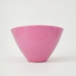 Doniczka ceramiczna Plaster miodu matowa różowa